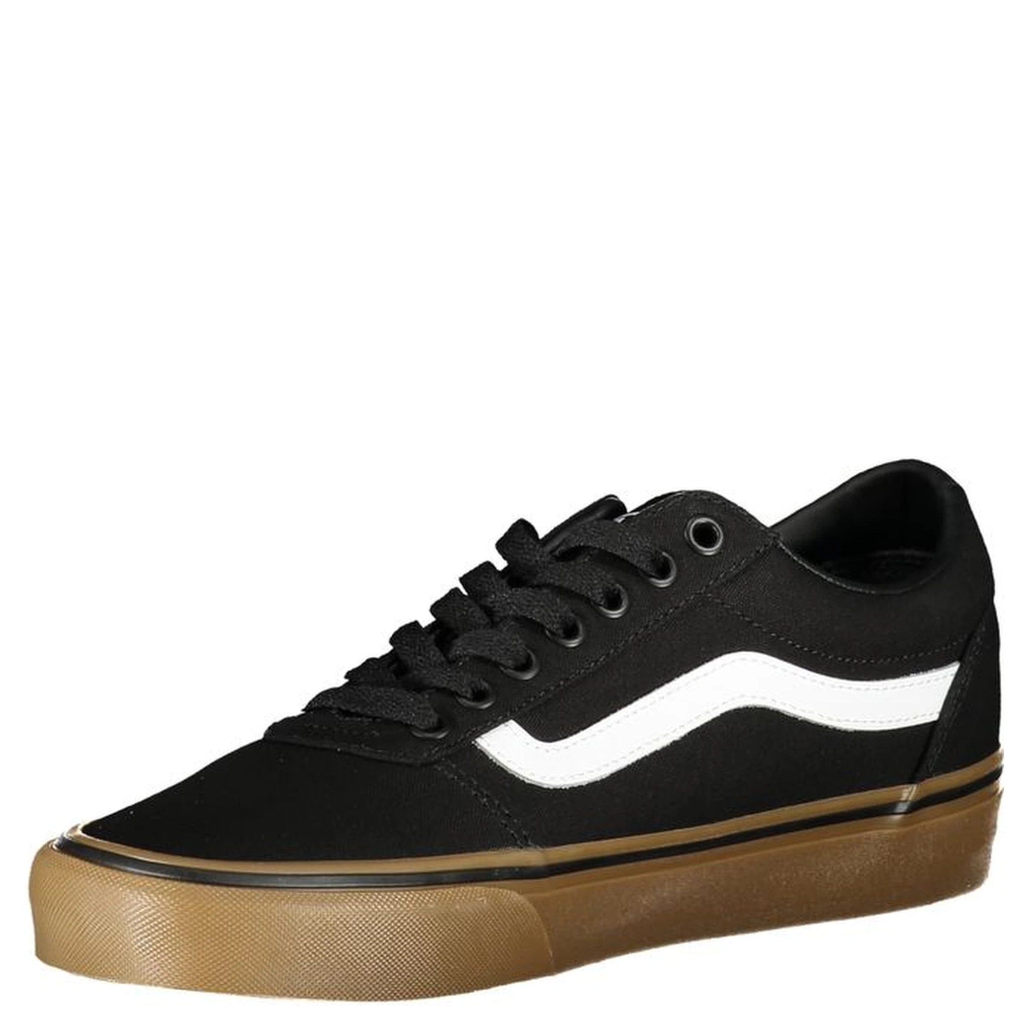 Black Polyester Sneaker