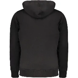 Black Cotton Sweatshirt