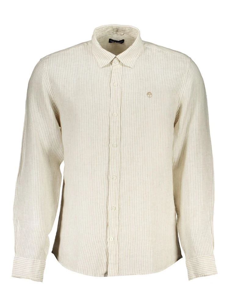 Beige Linen Shirt