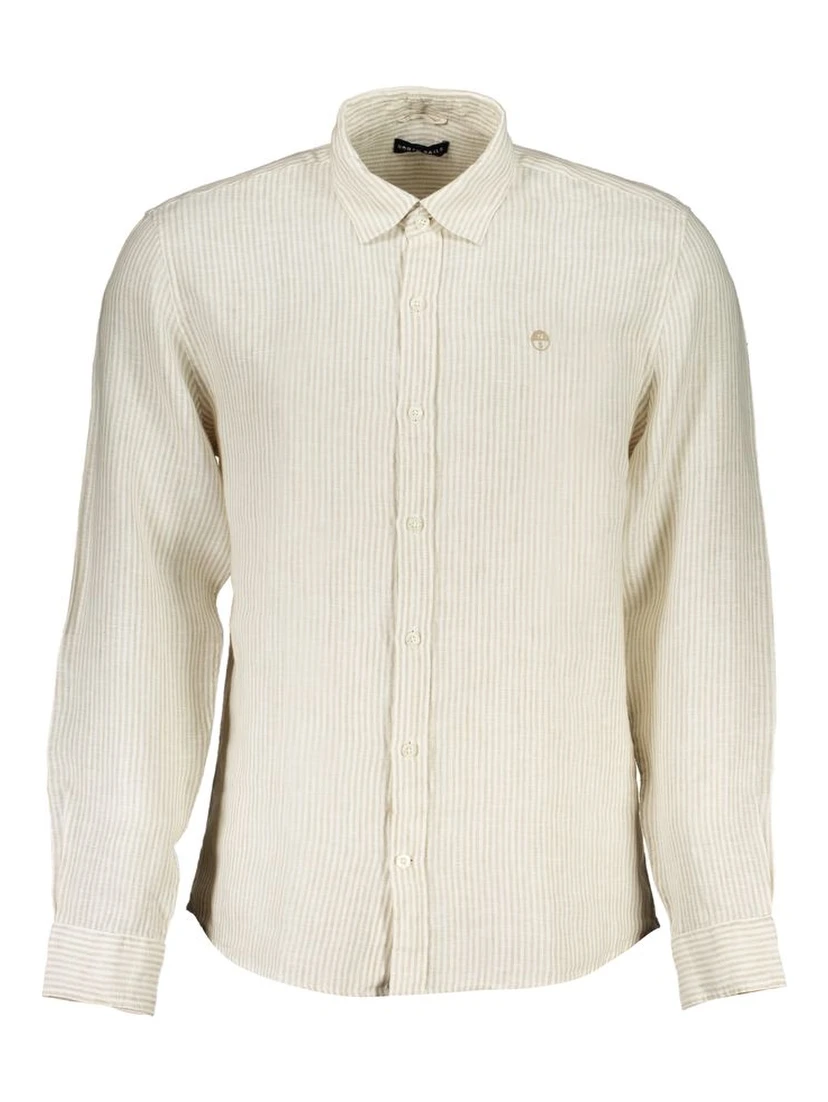 Beige Linen Shirt