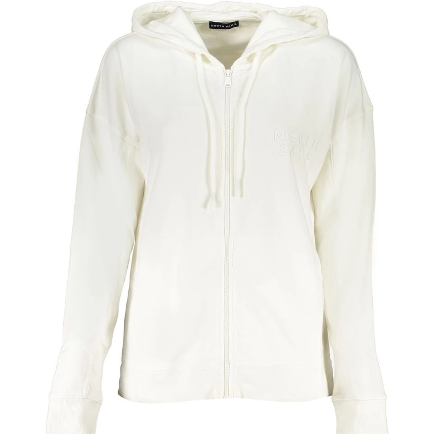 White Cotton Sweatshirt