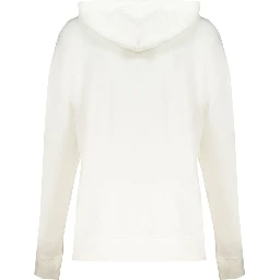 White Cotton Sweatshirt
