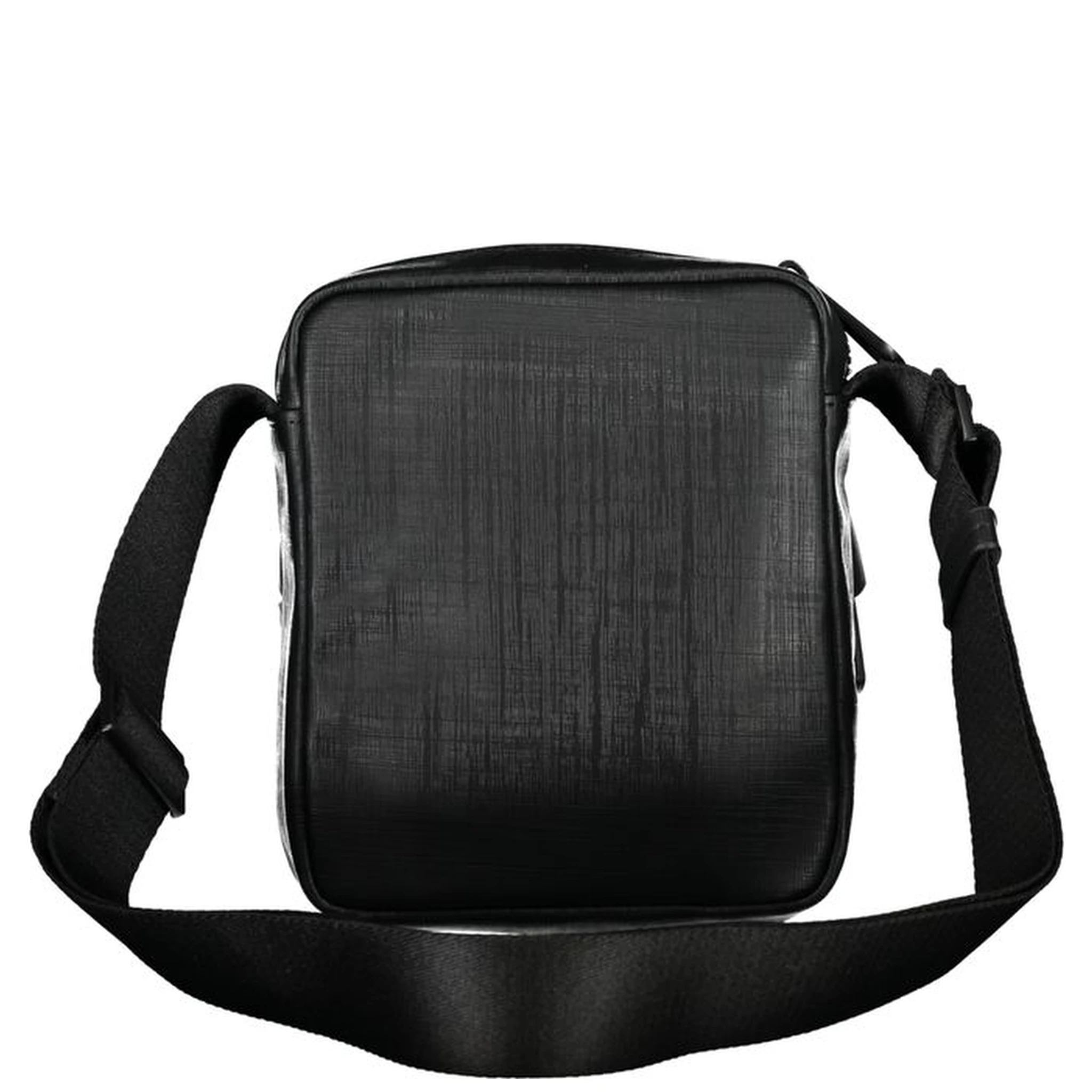 Black Polyester Shoulder Bag