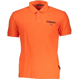 Red Cotton Polo Shirt