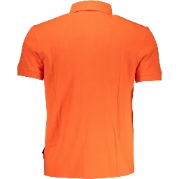 Red Cotton Polo Shirt