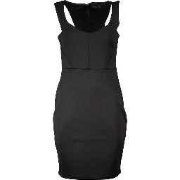 Black Polyester Dress