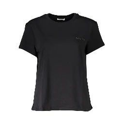 Black Cotton T-Shirt