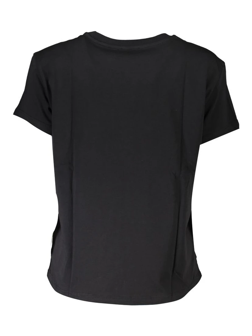 Black Cotton T-Shirt