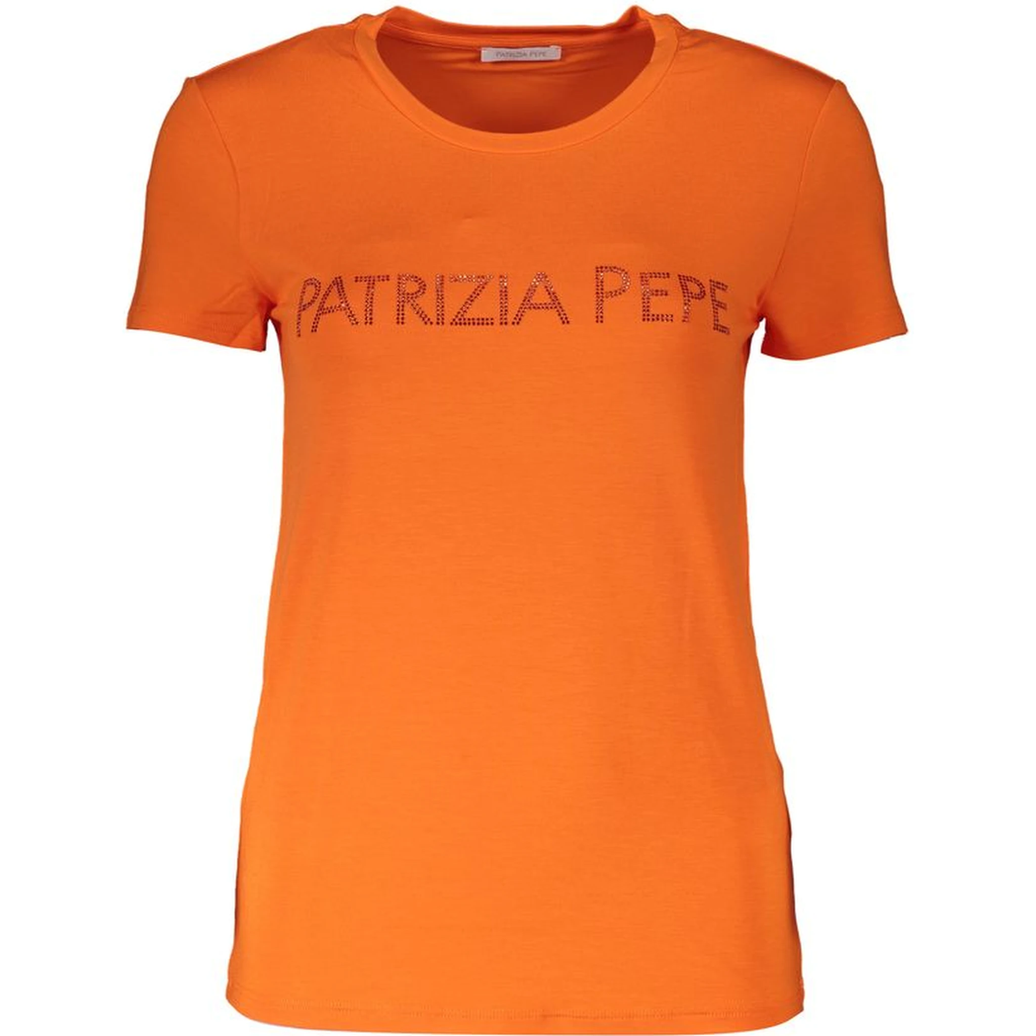 Orange Elastane T-Shirt