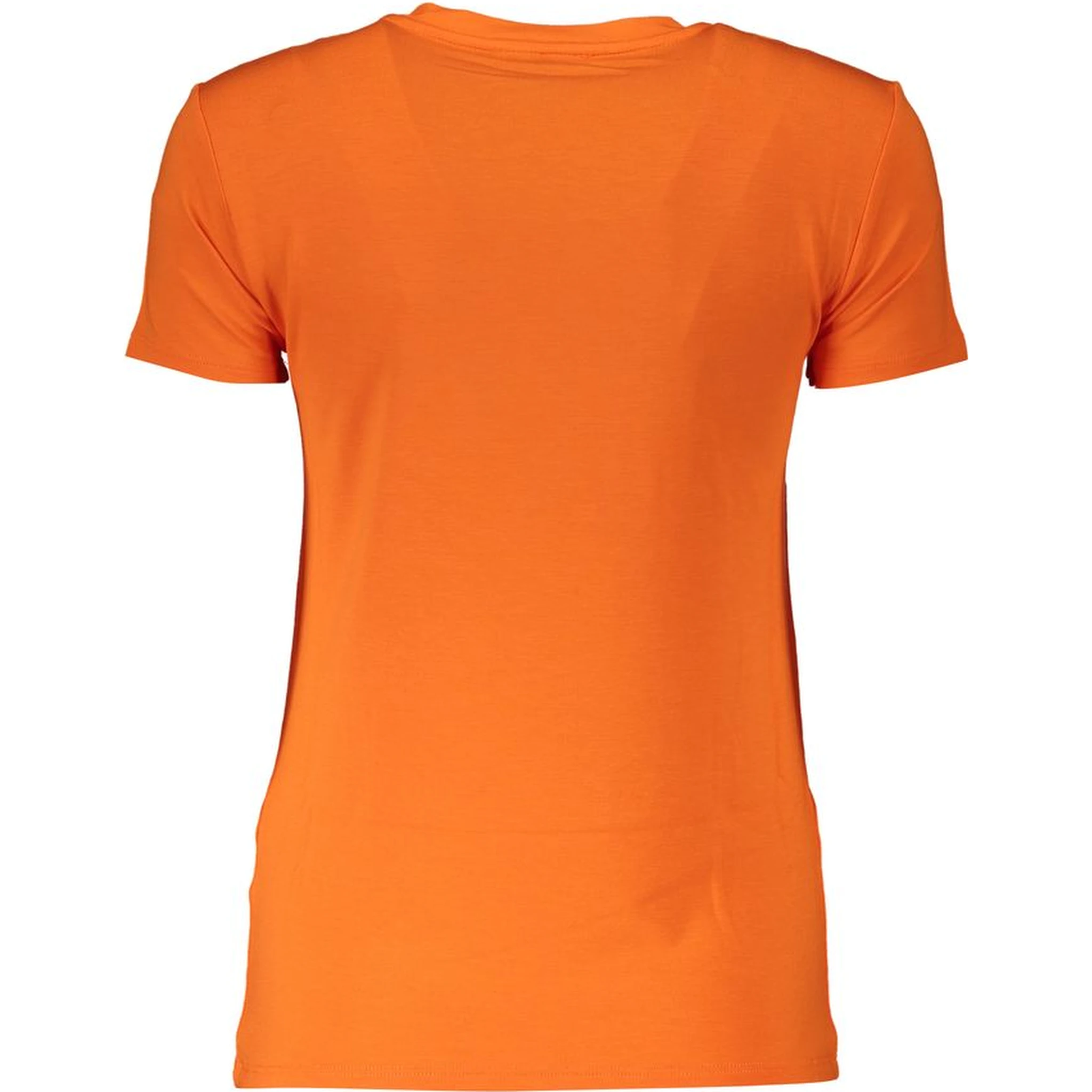 Orange Elastane T-Shirt