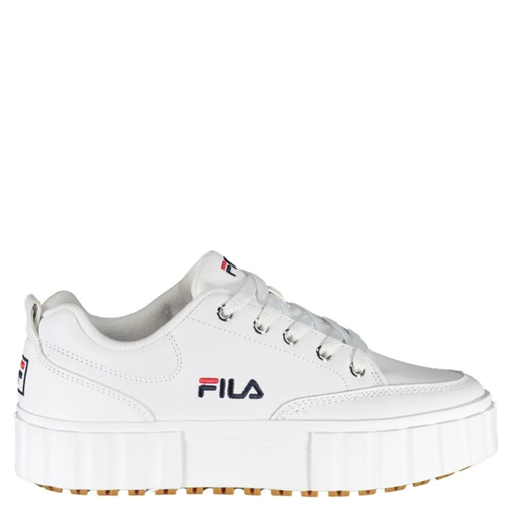 White Polyester Sneaker