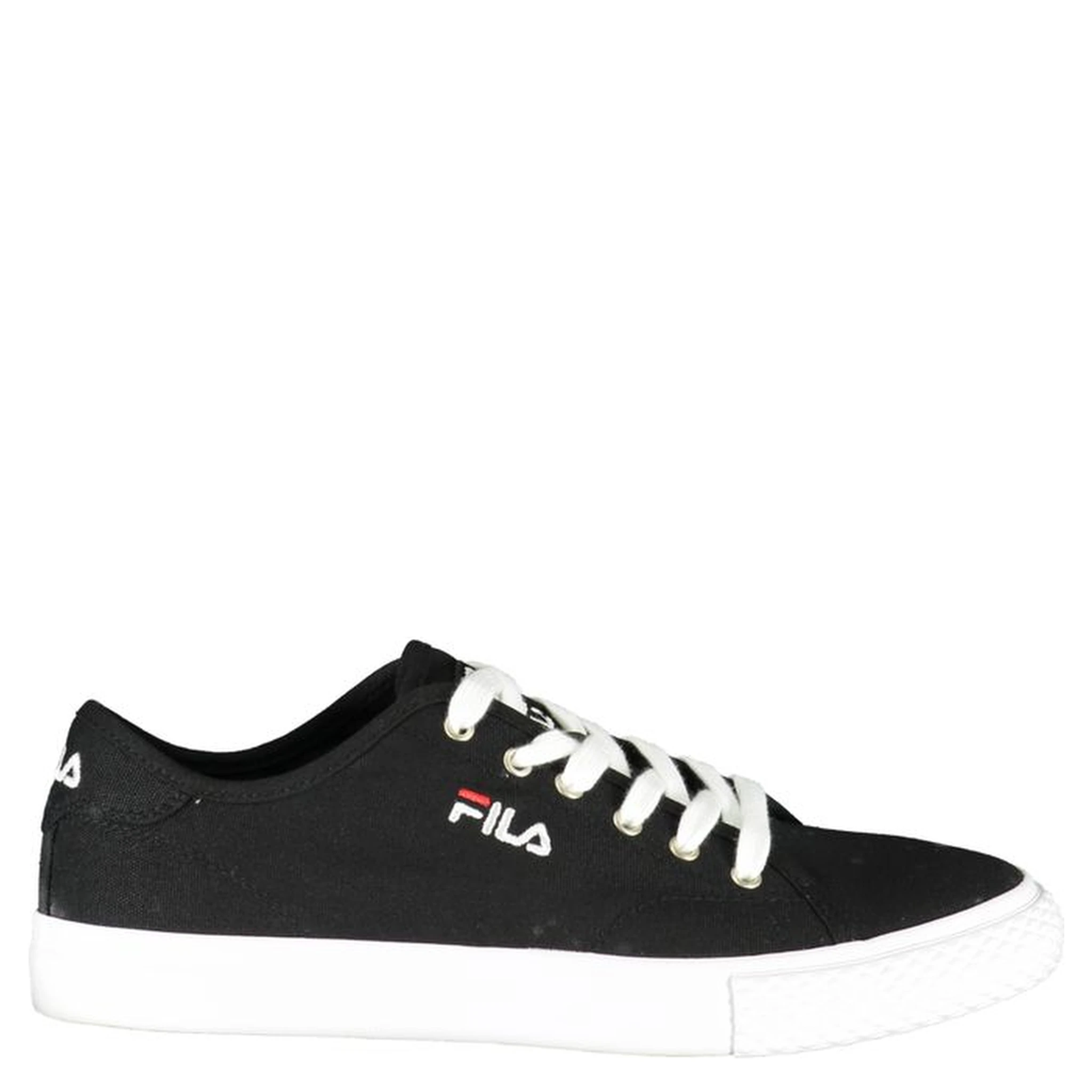 Black Polyester Sneaker