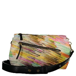 Yellow Polyester Handbag
