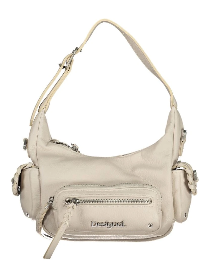 White Polyethylene Handbag