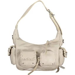 White Polyethylene Handbag