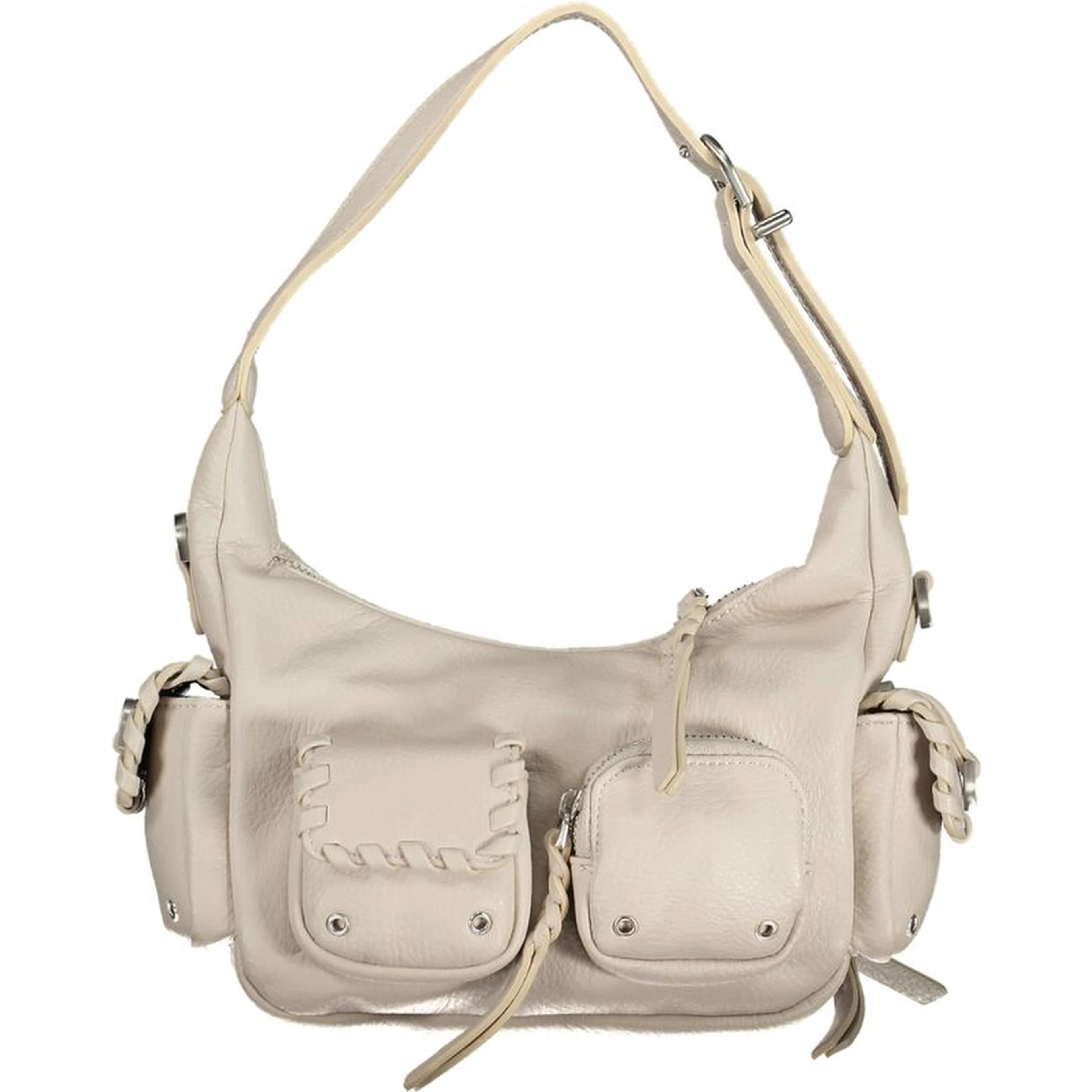 White Polyethylene Handbag