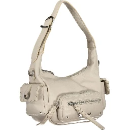 White Polyethylene Handbag