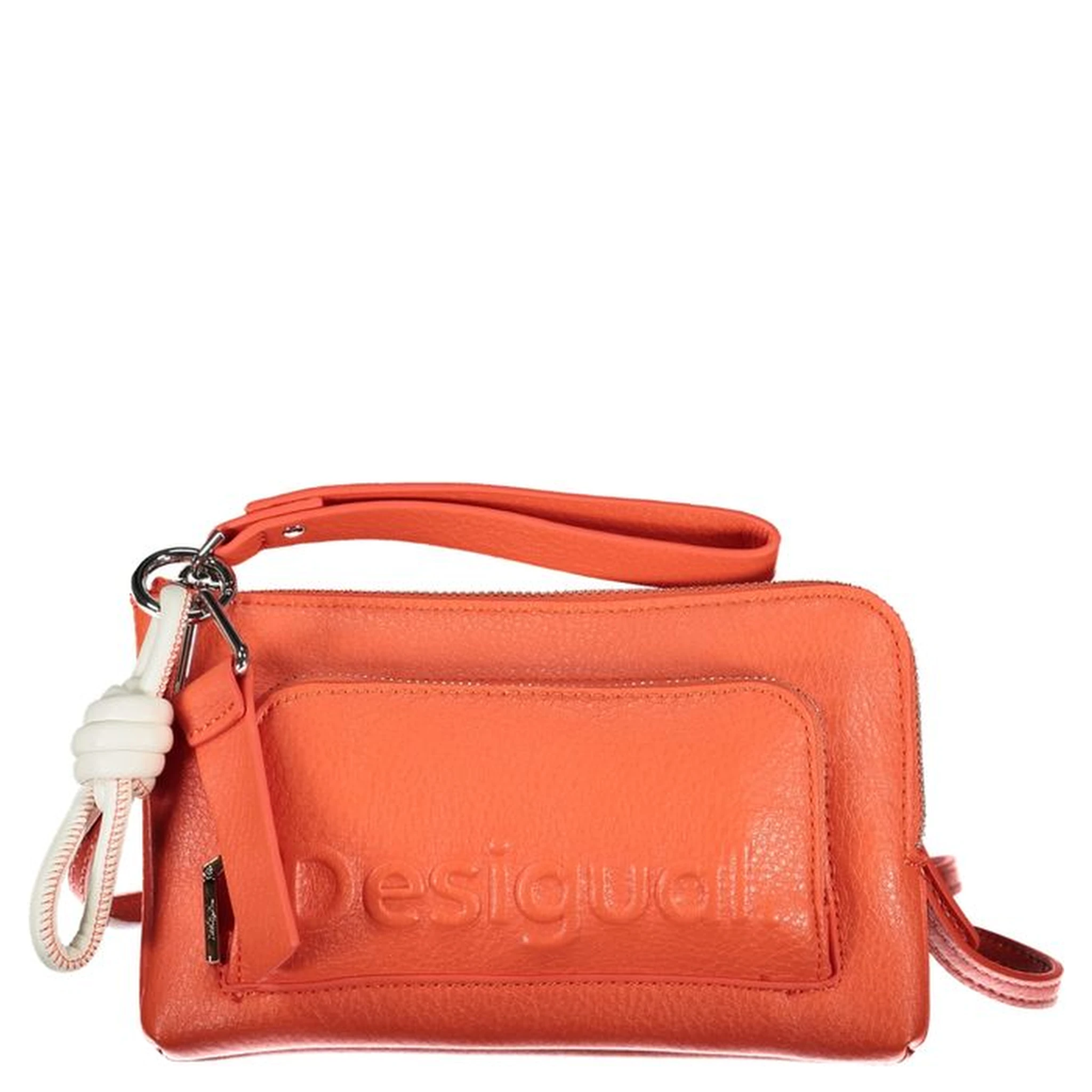 Pink Polyethylene Handbag