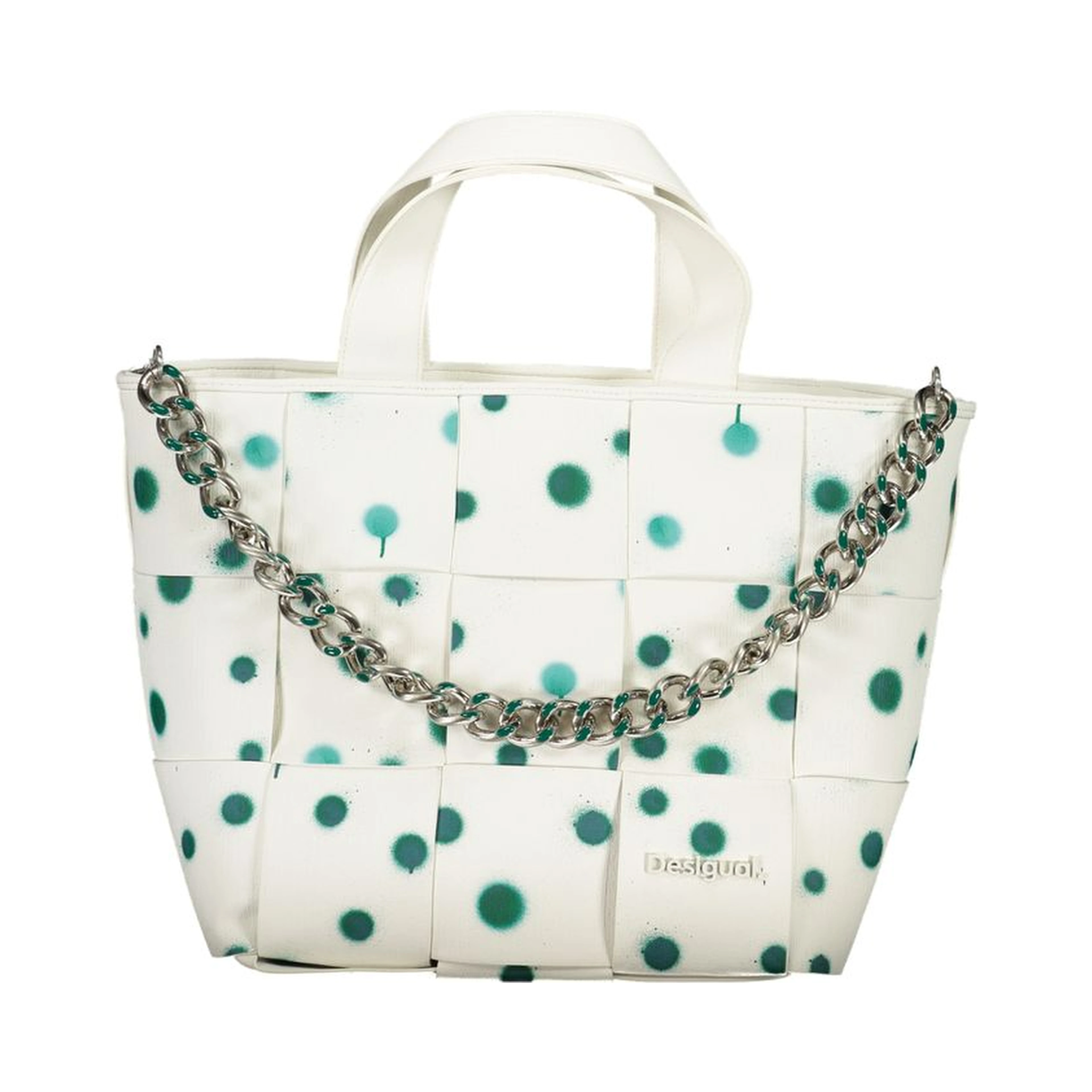White Polyethylene Handbag