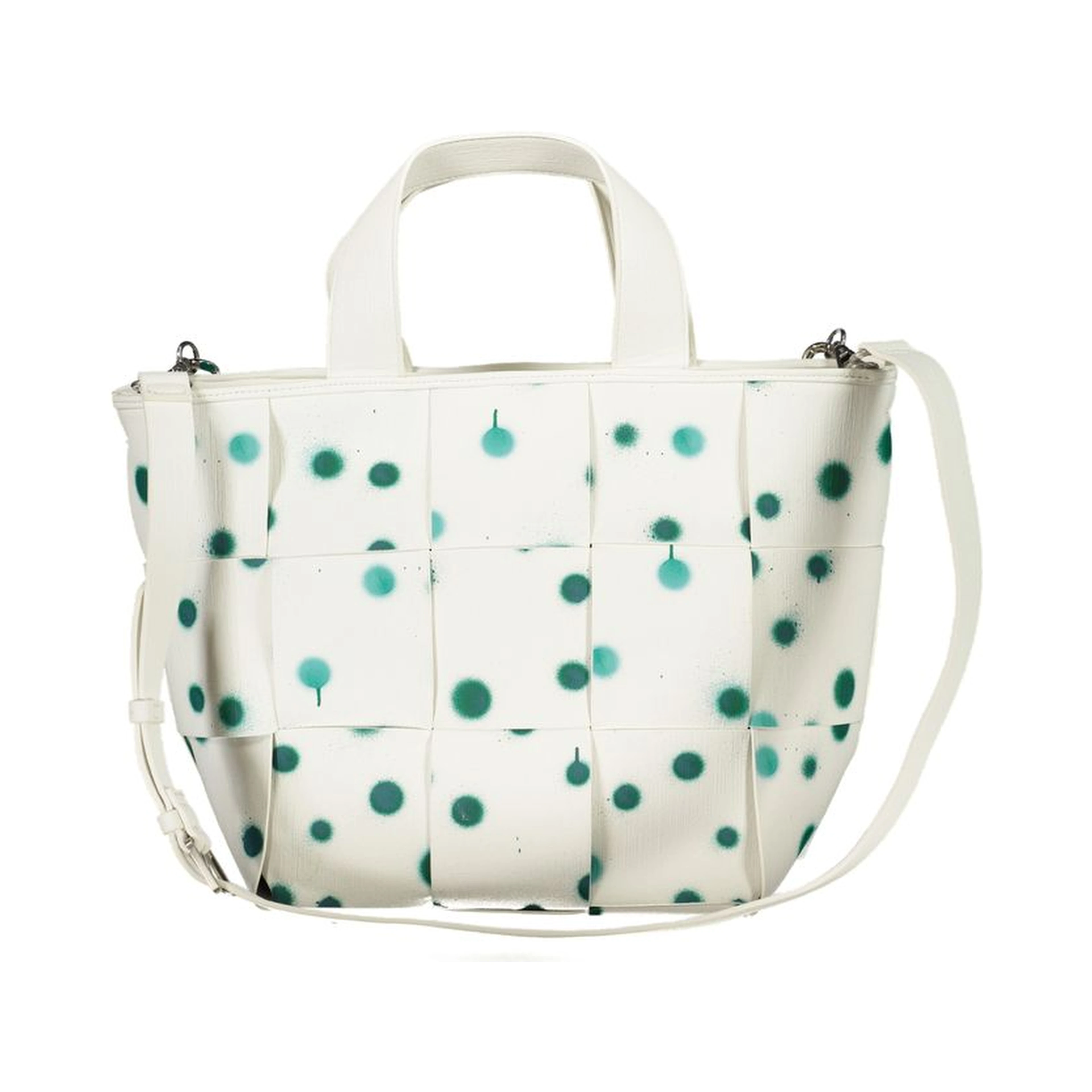 White Polyethylene Handbag