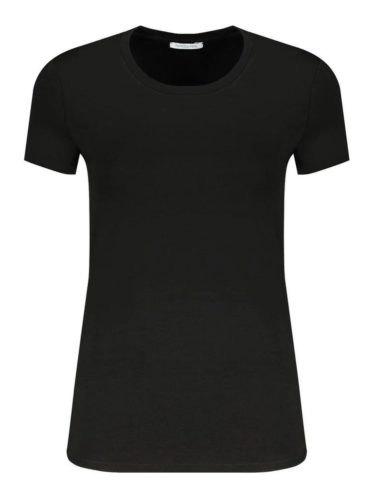 Black Elastane T-Shirt