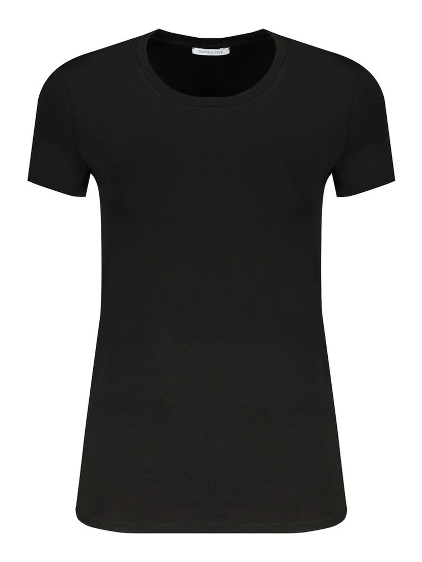 Black Elastane T-Shirt