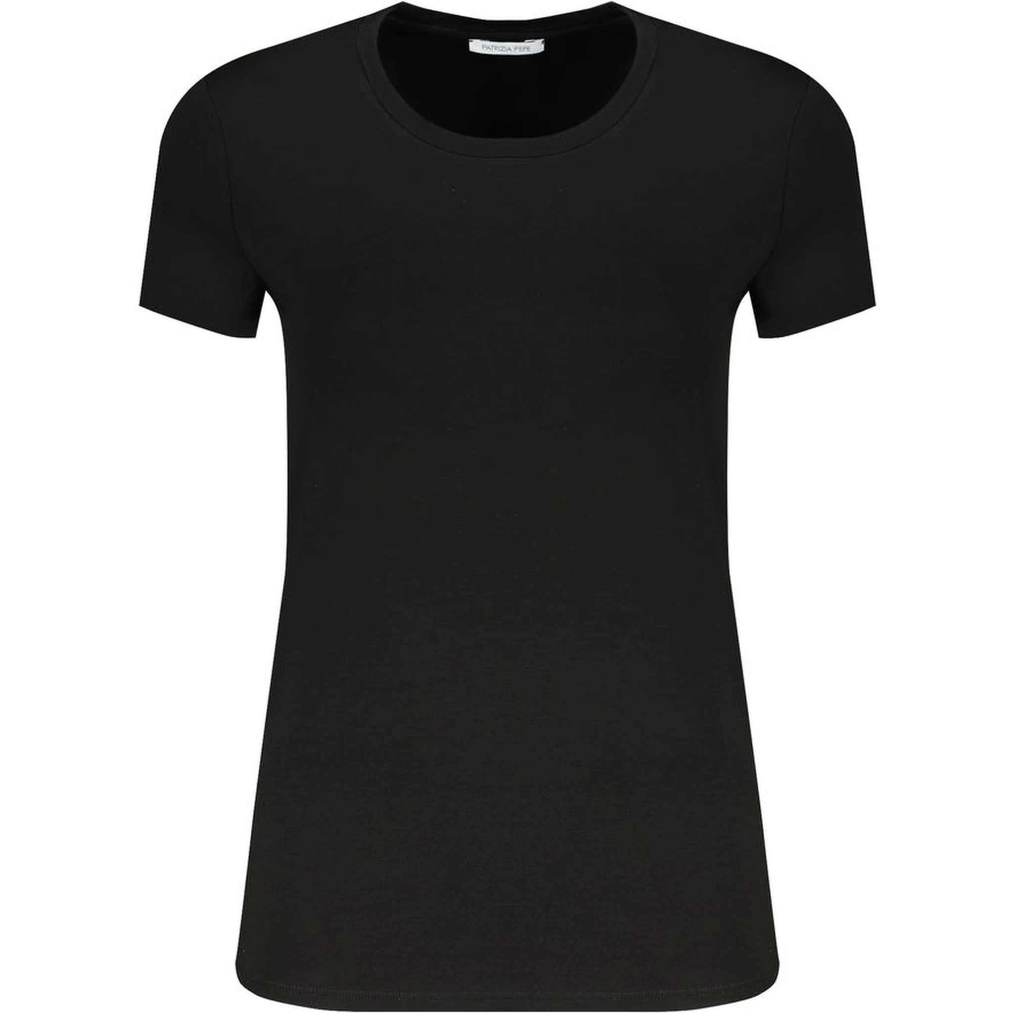 Black Elastane T-Shirt