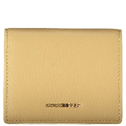 Beige Leather Wallet