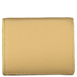 Beige Leather Wallet
