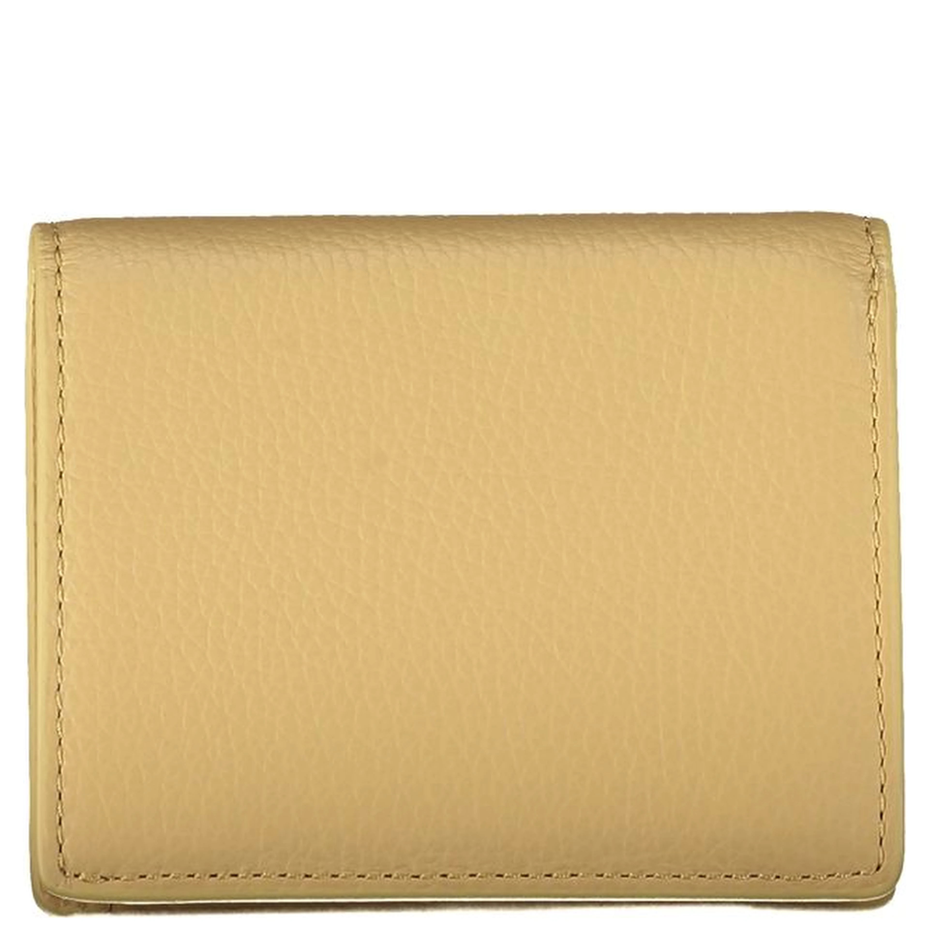 Beige Leather Wallet