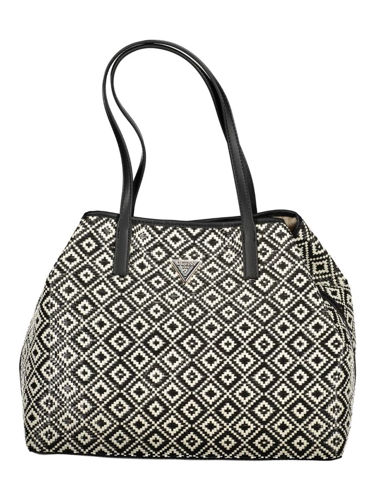 حقيبة يد من البولي إيثيلين الأسود