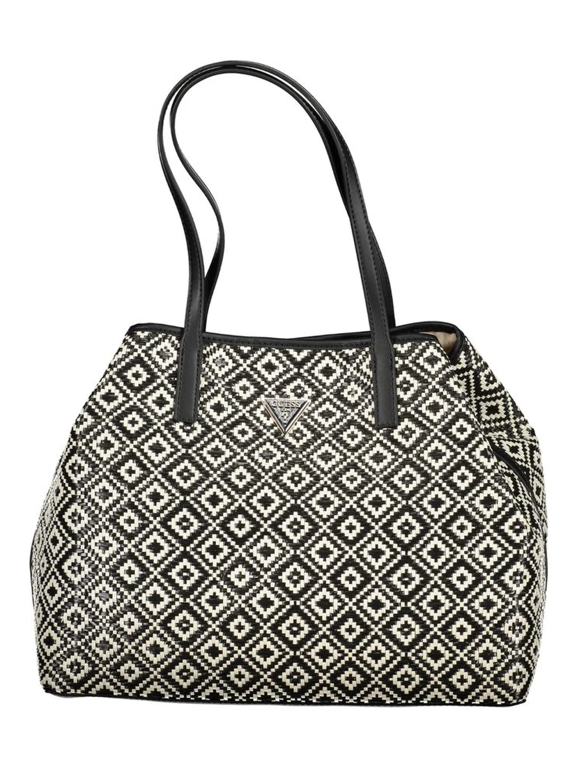 حقيبة يد من البولي إيثيلين الأسود