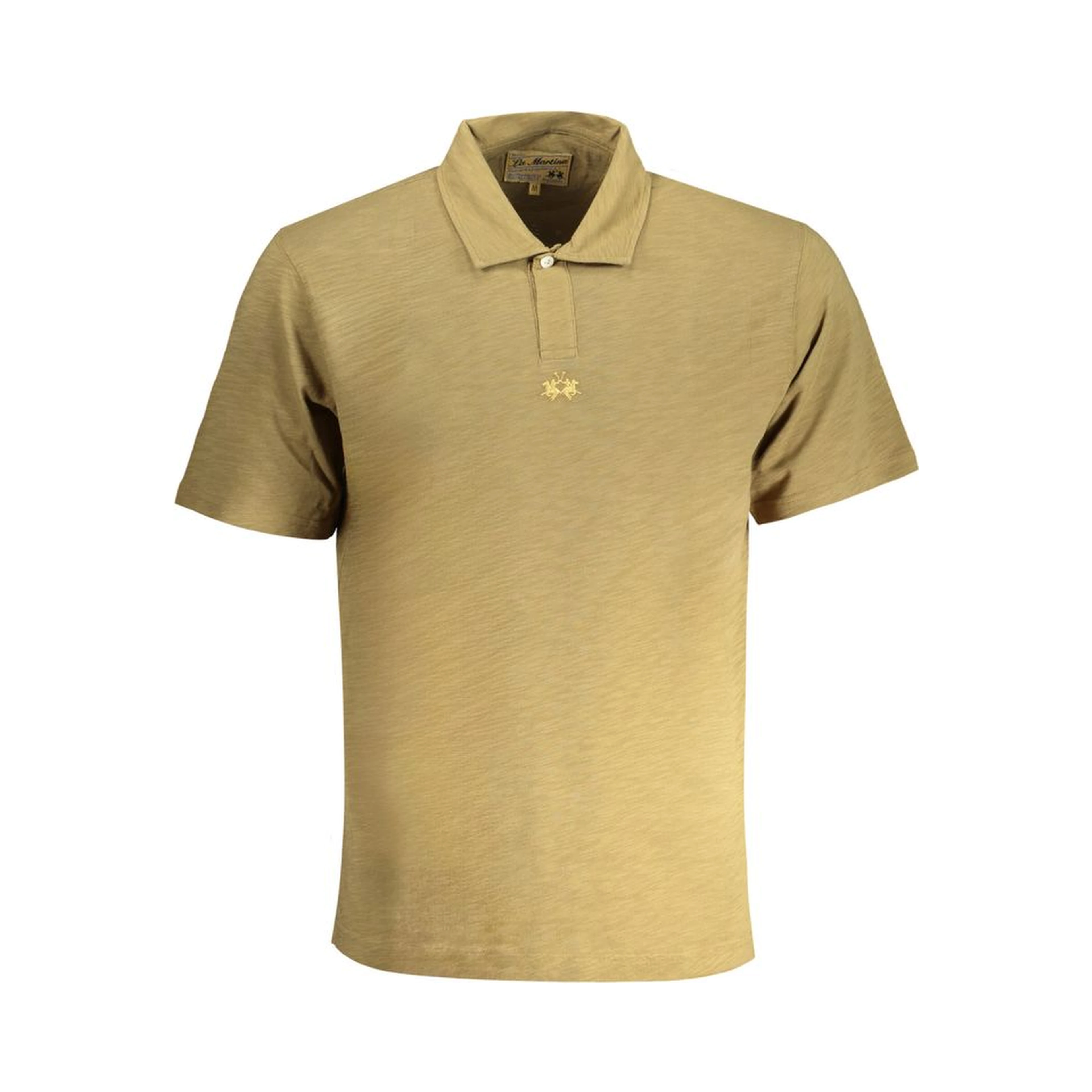 Green Cotton Polo Shirt