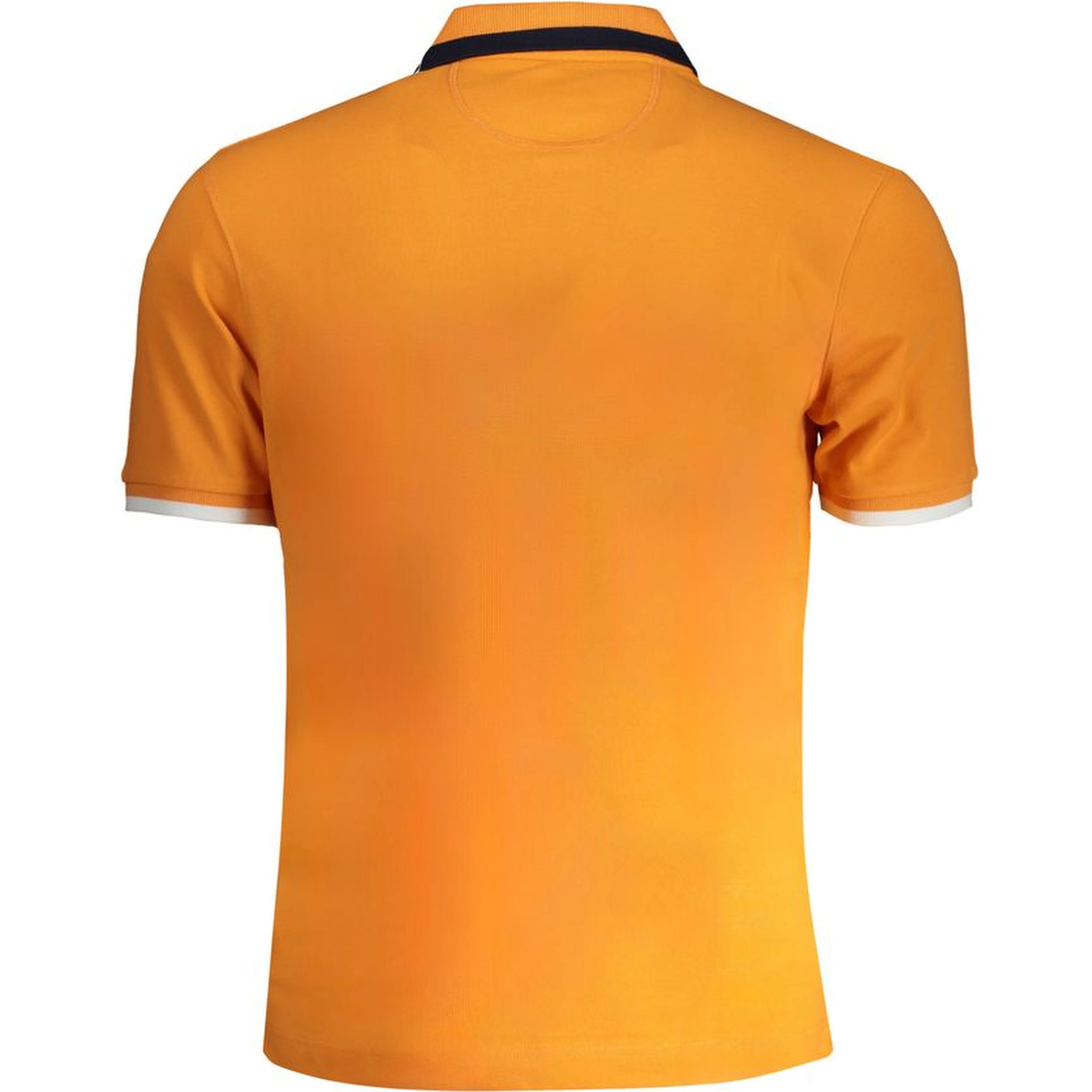 Orange Cotton Polo Shirt