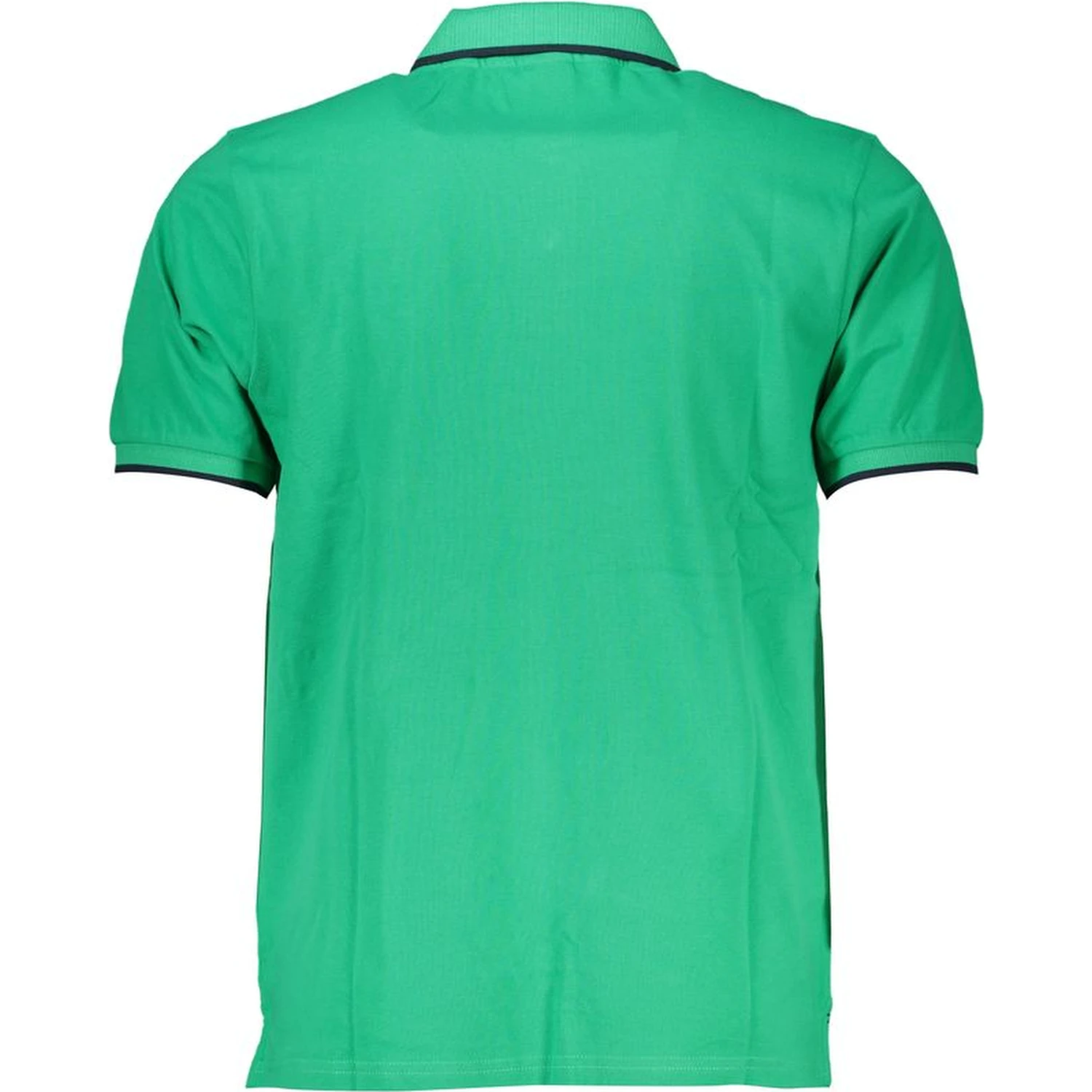 Green Cotton Polo Shirt