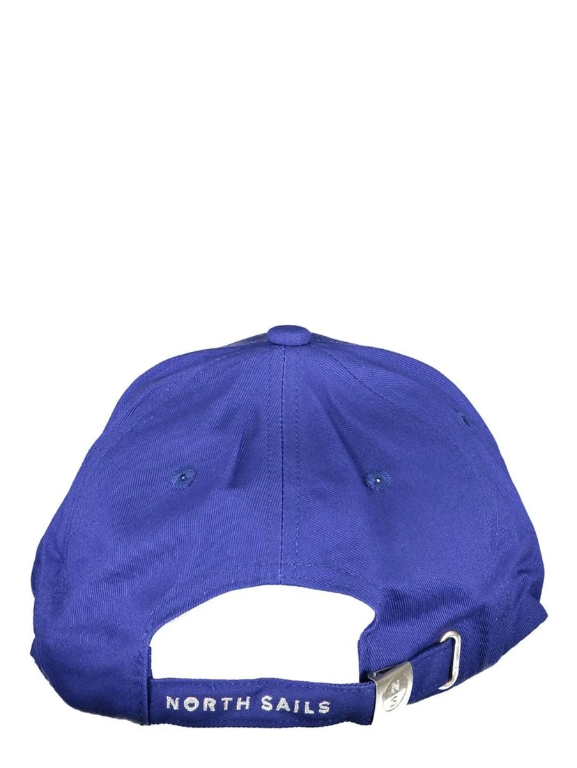 Blue Cotton Men Polo