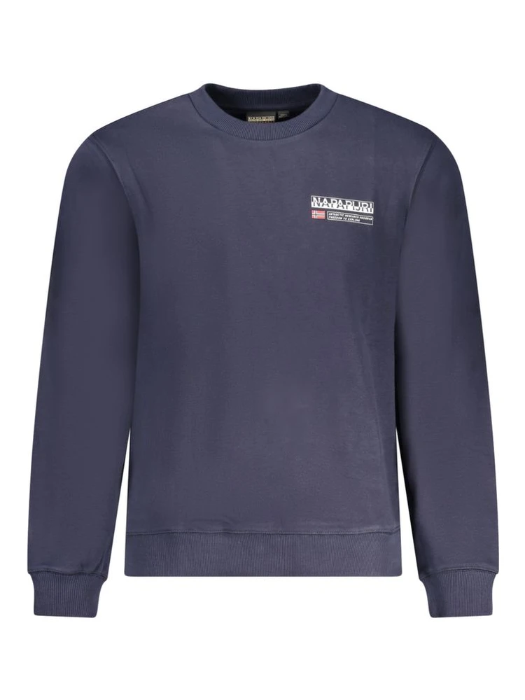 Blue Cotton Sweatshirt