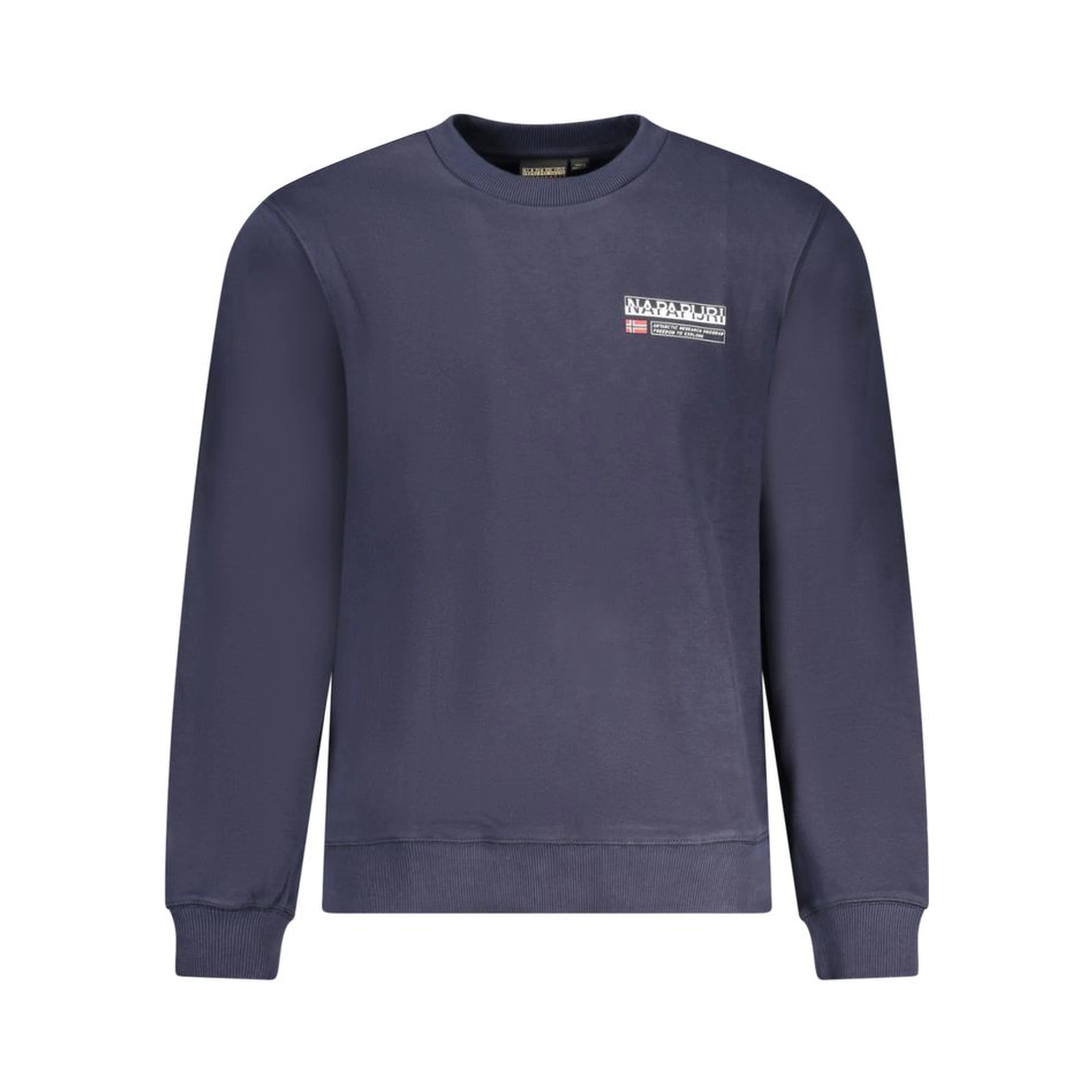 Blue Cotton Sweatshirt
