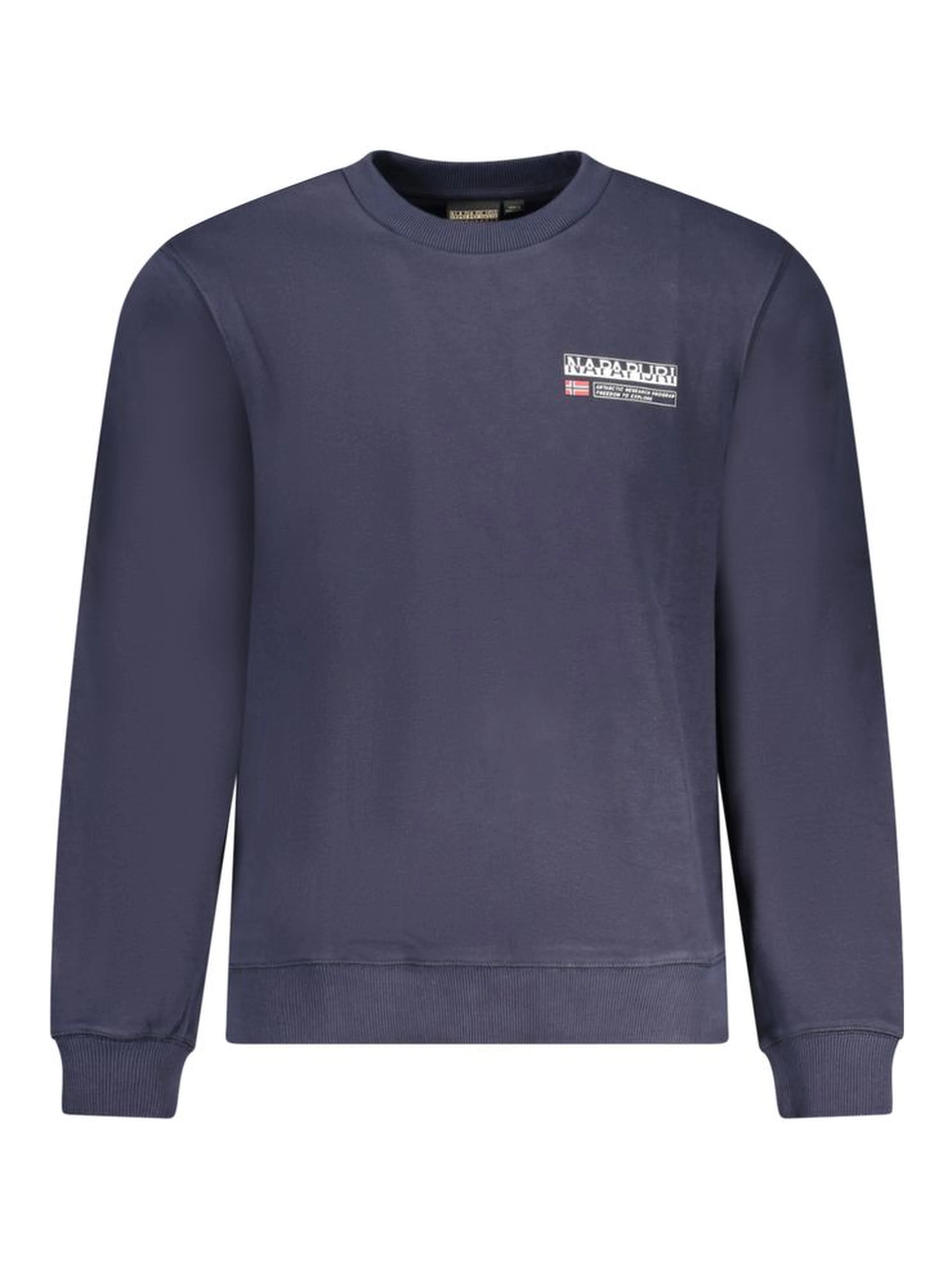 Blue Cotton Sweatshirt