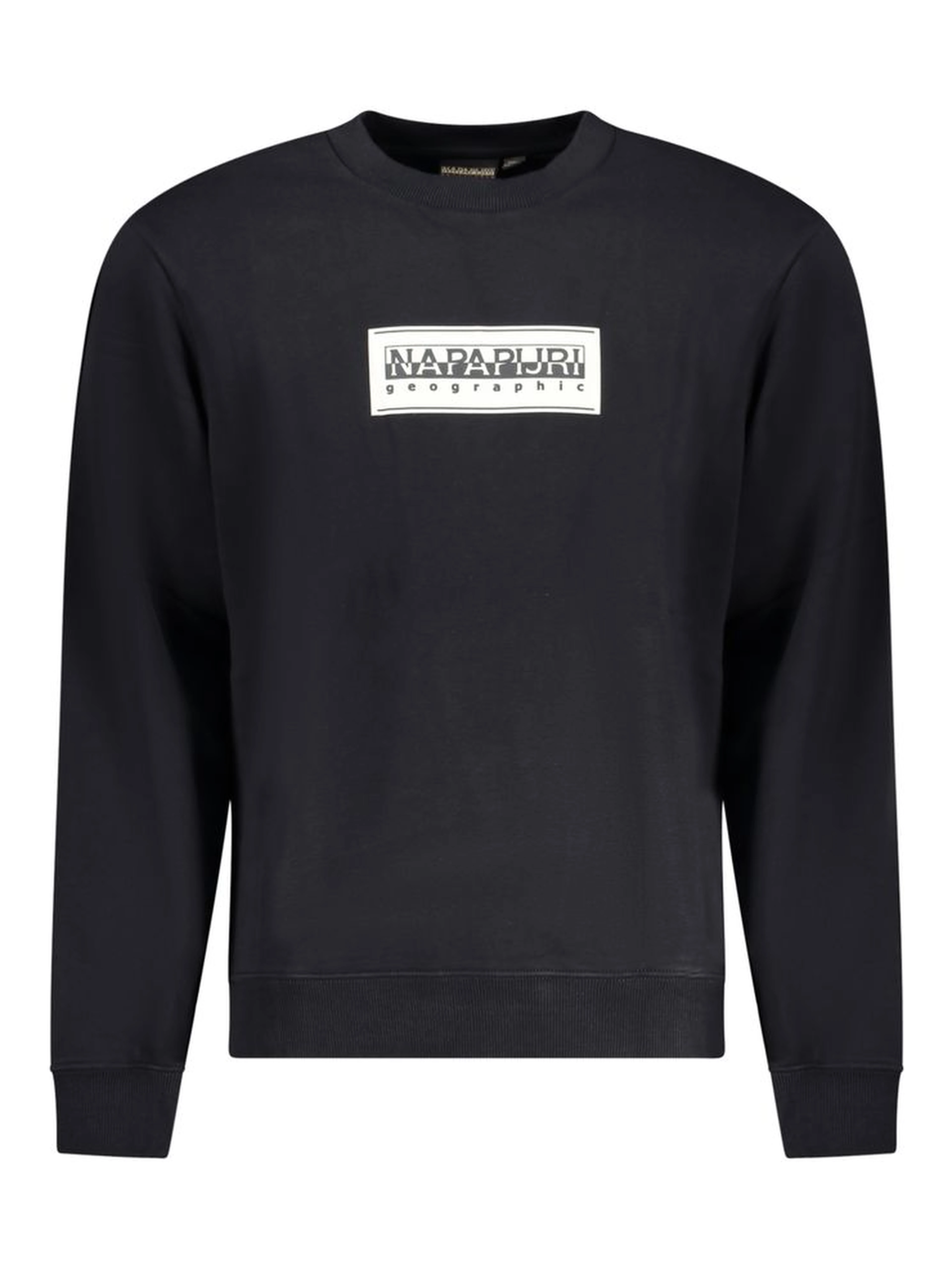 Black Cotton Sweatshirt