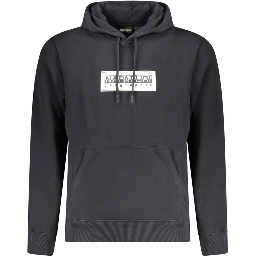 Black Cotton Sweatshirt