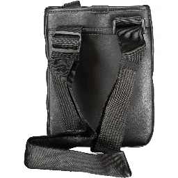 Black Polyethylene Shoulder Bag