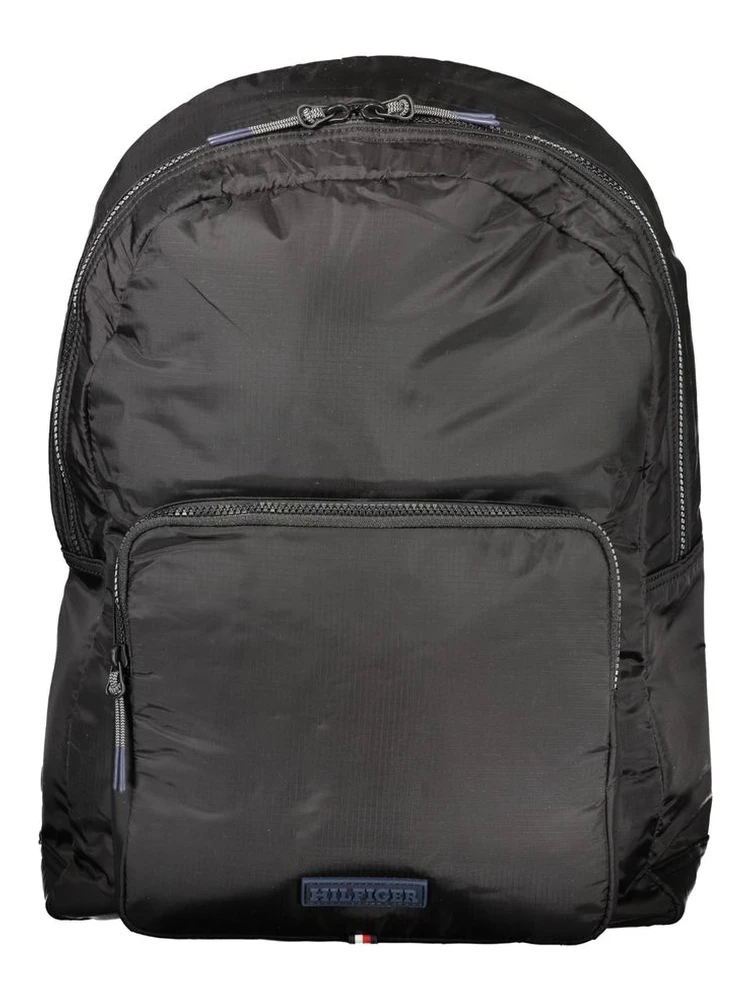 Black Nylon Backpack