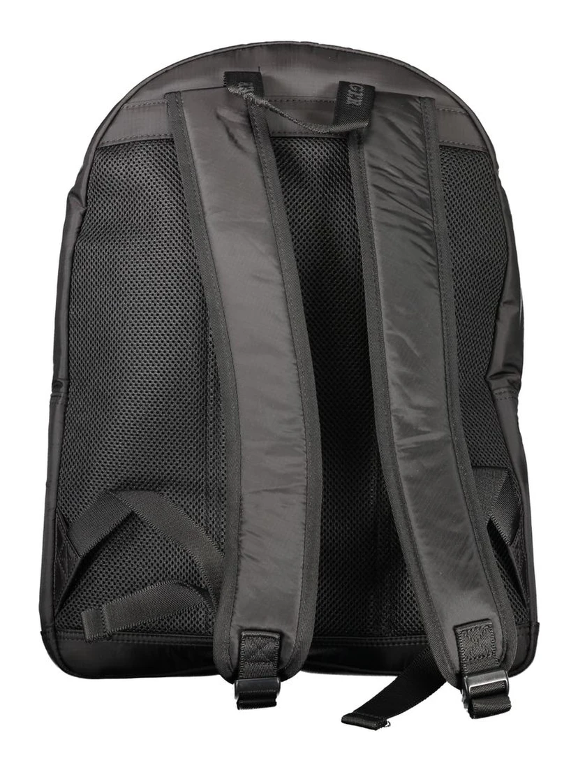 Black Nylon Backpack