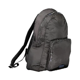 Black Nylon Backpack