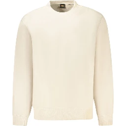 Beige Cotton Sweatshirt