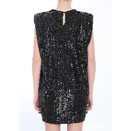 Sequined mini dress