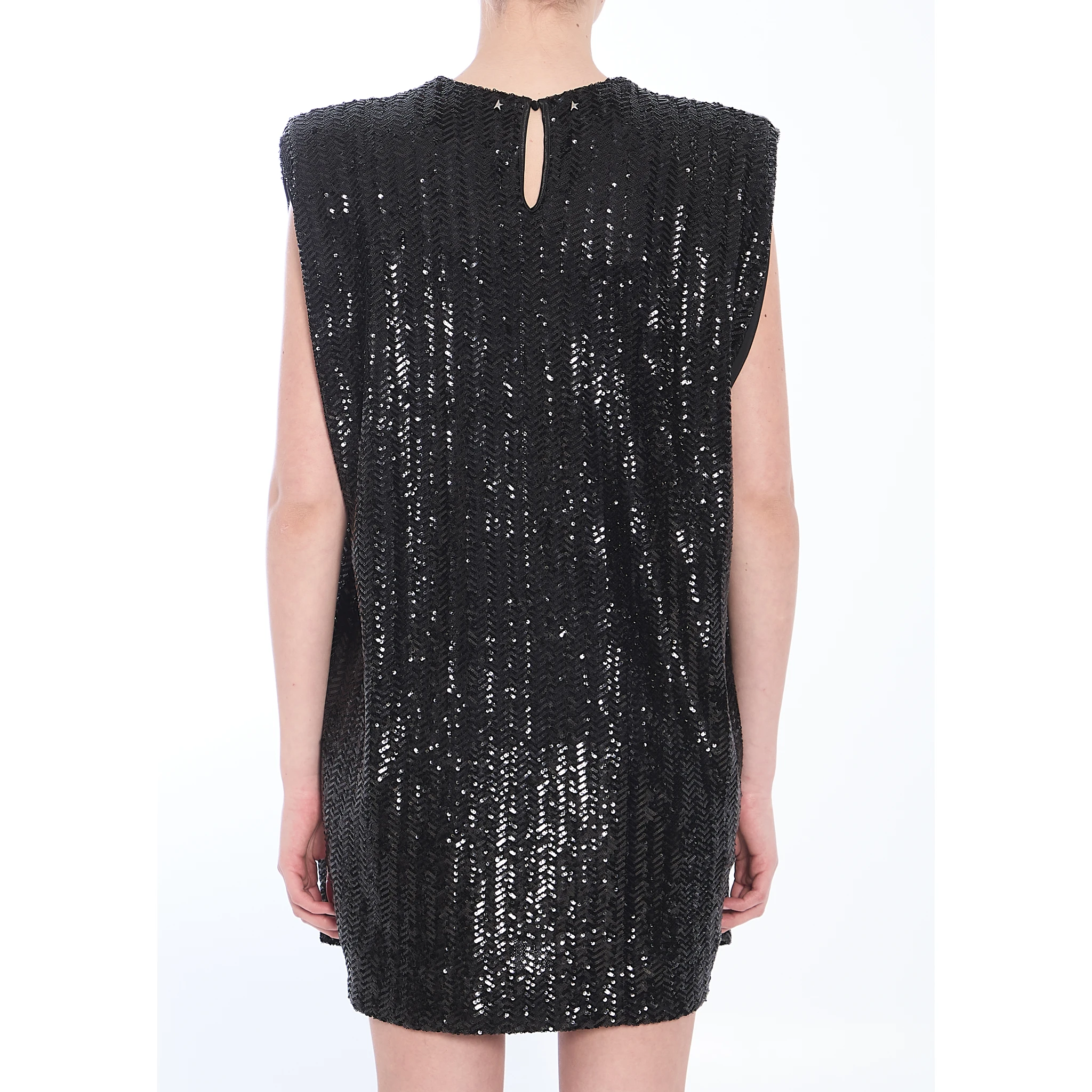 Sequined mini dress