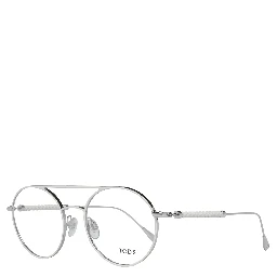 White Metal & Leather Glasses (Frames)