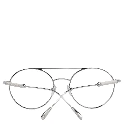 White Metal & Leather Glasses (Frames)